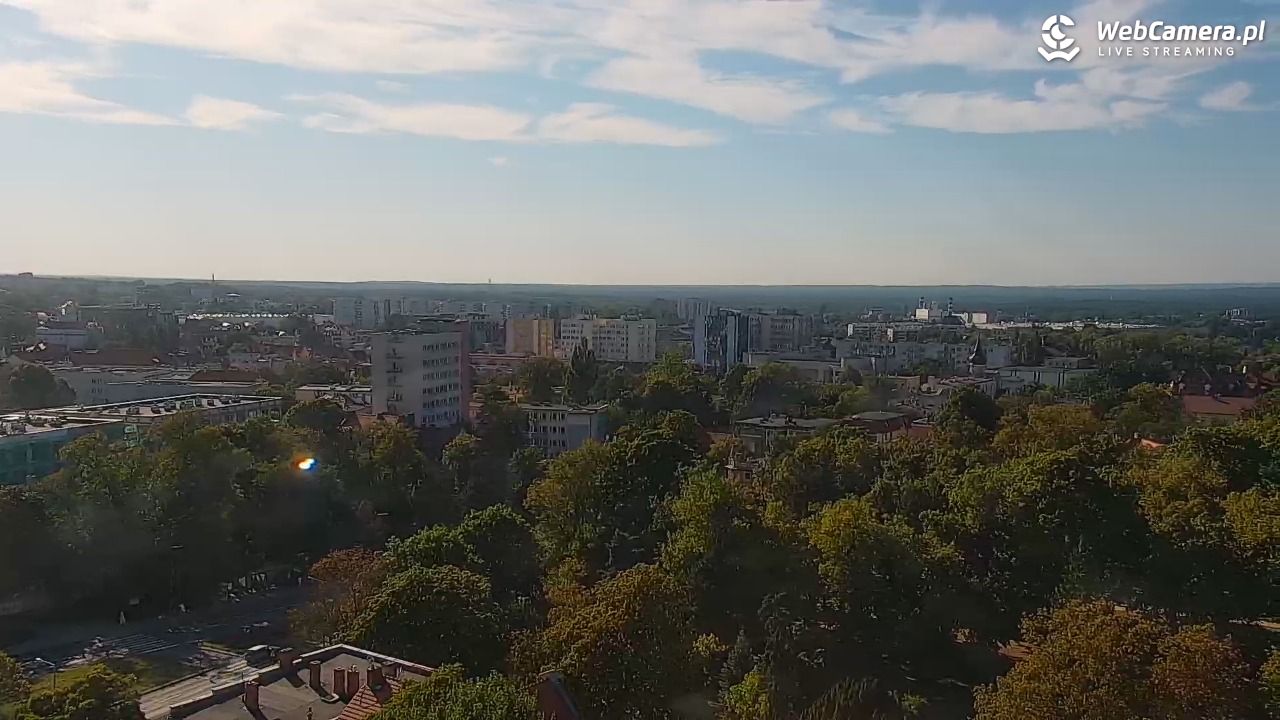 ZIELONA GÓRA - widok na panoramę miasta - 14 sierpień 2026, 17:21