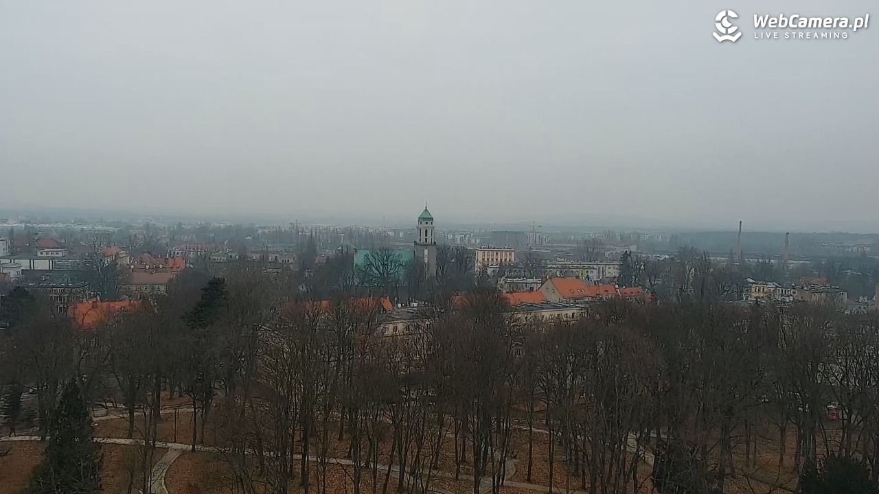 ZIELONA GÓRA - widok na panoramę miasta - 23 styczeń 2026, 13:14