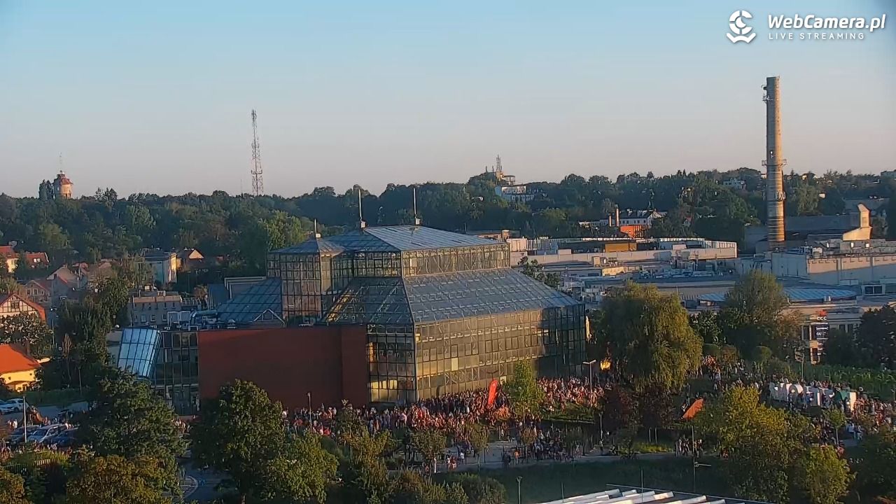 ZIELONA GÓRA - widok na panoramę miasta - 12 sierpień 2026, 19:52