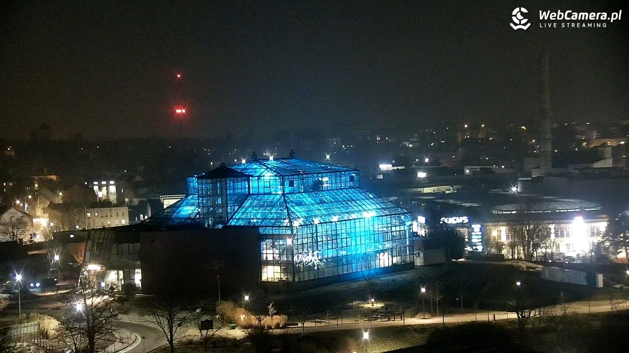 ZIELONA GÓRA - widok na panoramę miasta - 22 styczeń 2026, 20:31