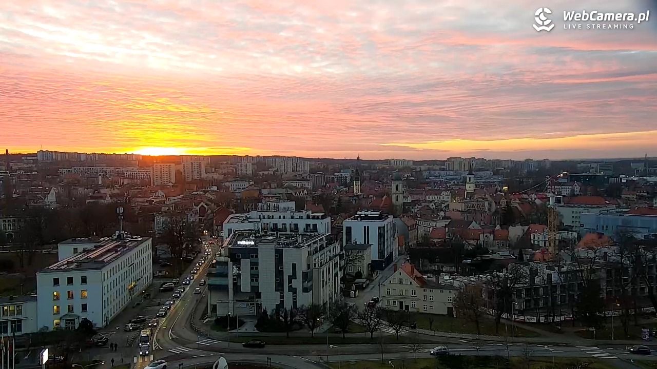 ZIELONA GÓRA - widok na panoramę miasta - 11 grudzień 2025, 15:52