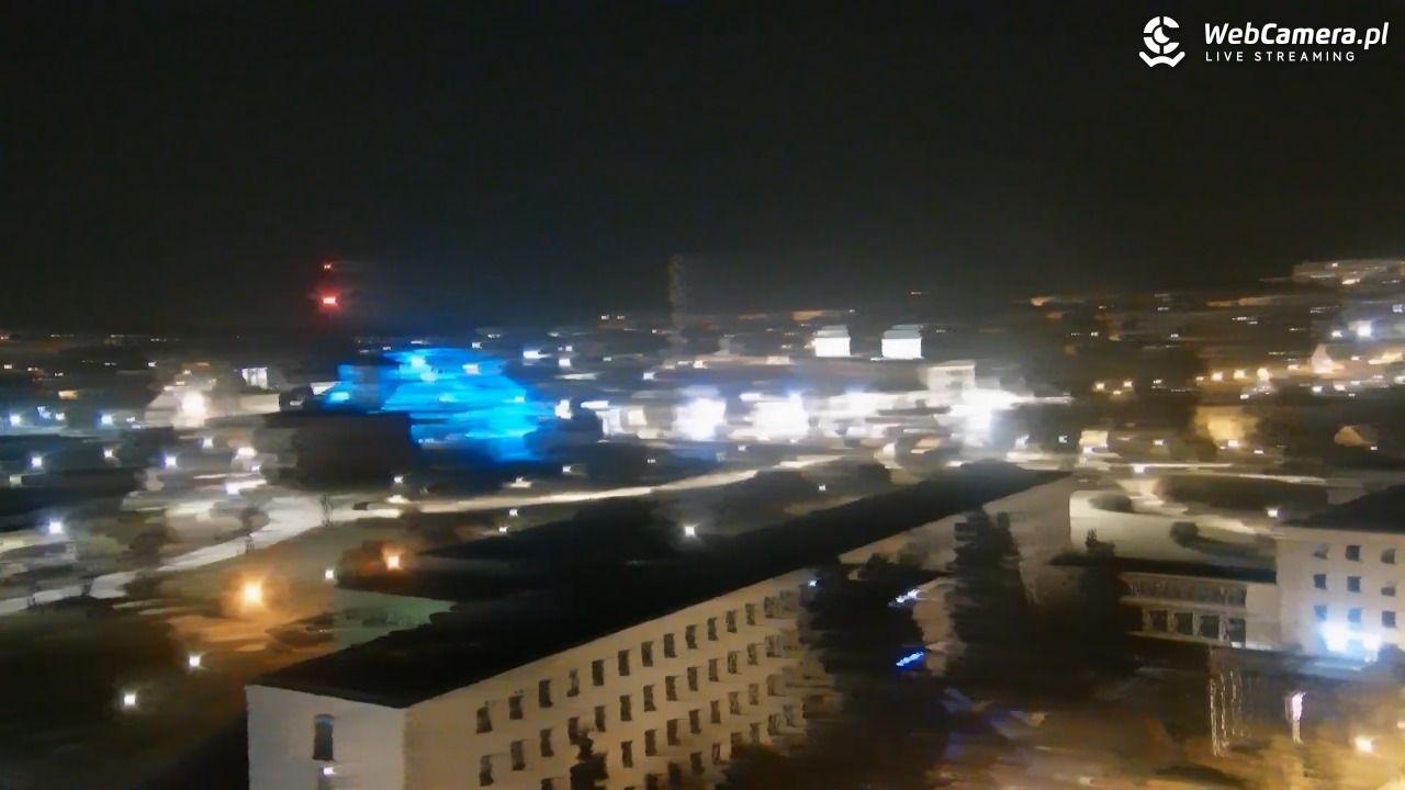 ZIELONA GÓRA - widok na panoramę miasta - 09 marzec 2026, 22:11