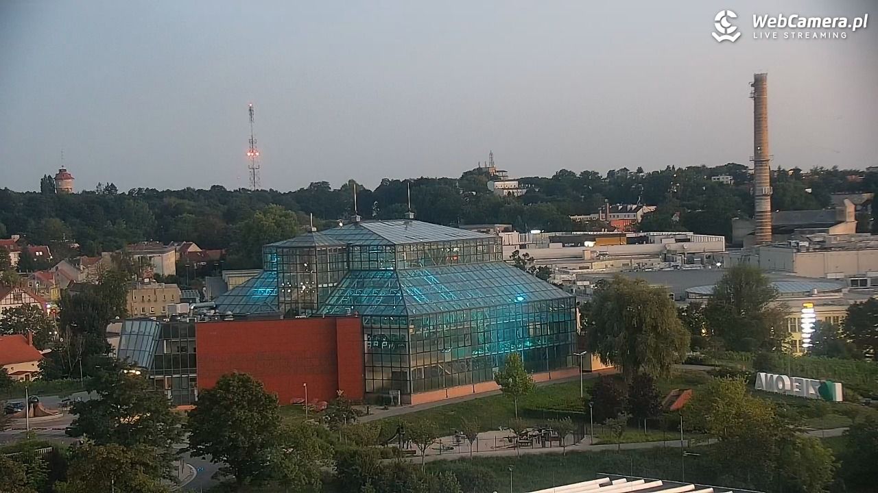 ZIELONA GÓRA - widok na panoramę miasta - 11 sierpień 2026, 20:54