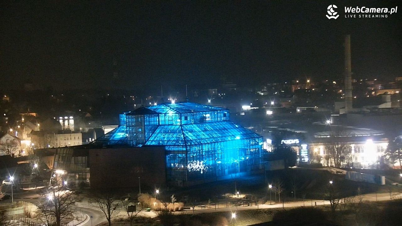 ZIELONA GÓRA - widok na panoramę miasta - 19 styczeń 2026, 22:34