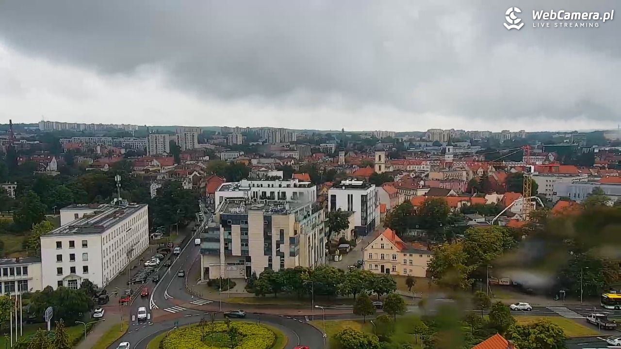 ZIELONA GÓRA - widok na panoramę miasta - 29 sierpień 2025, 13:13