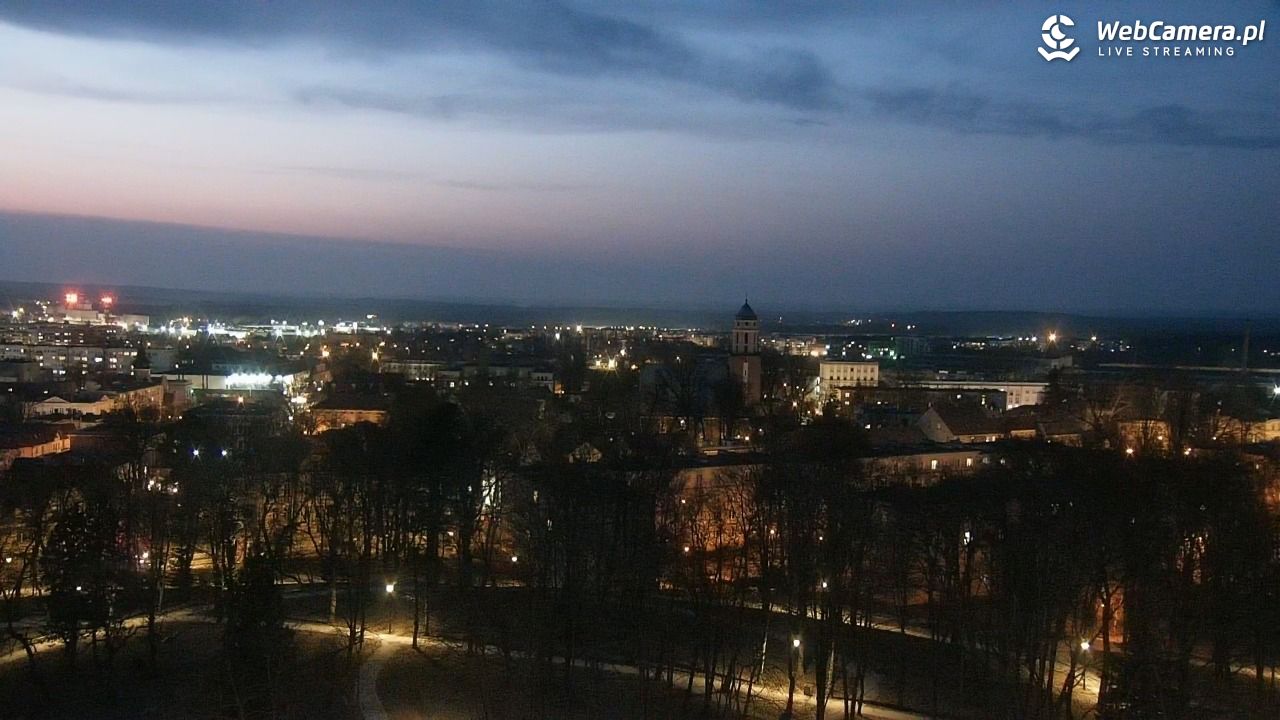 ZIELONA GÓRA - widok na panoramę miasta - 09 marzec 2026, 18:32