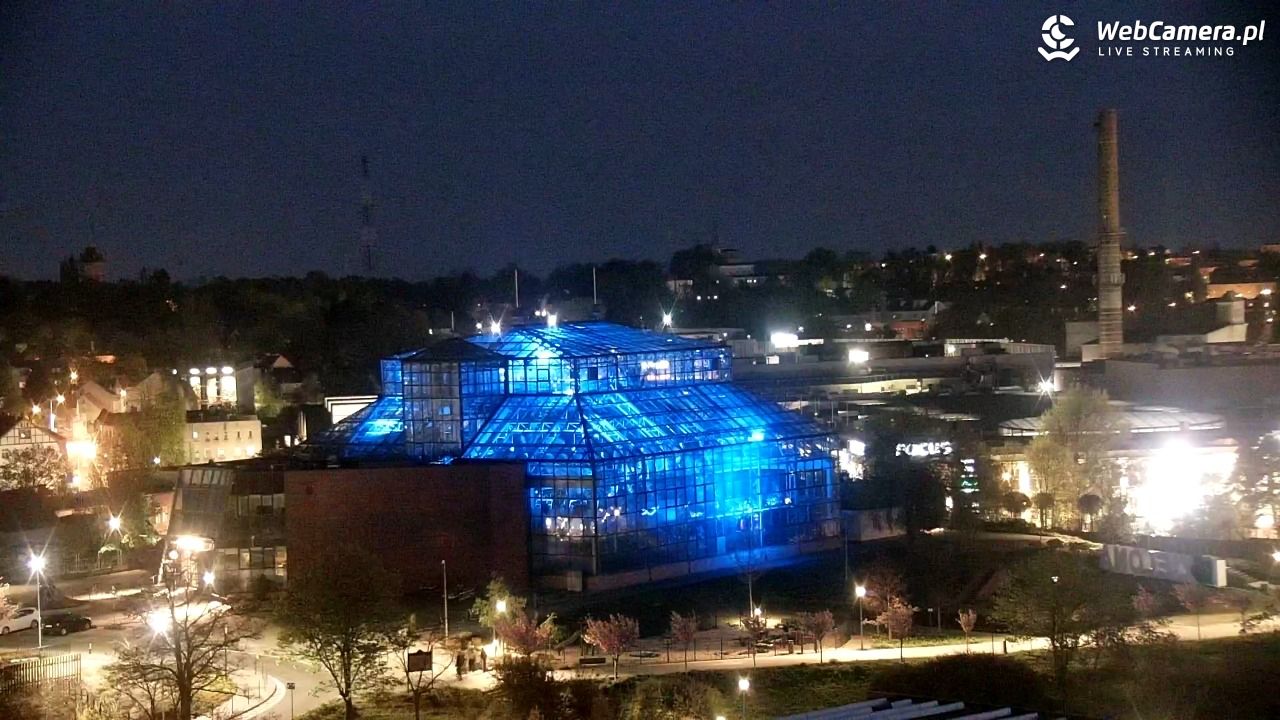 ZIELONA GÓRA - widok na panoramę miasta - 26 kwiecień 2026, 21:09