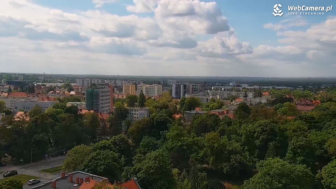 ZIELONA GÓRA - widok na panoramę miasta - 16 maj 2025, 15:41