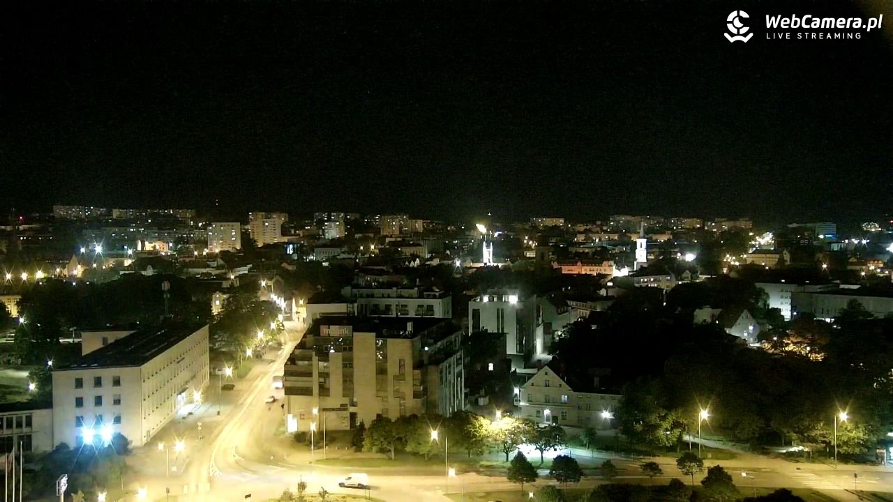 ZIELONA GÓRA - widok na panoramę miasta - 16 maj 2025, 23:04