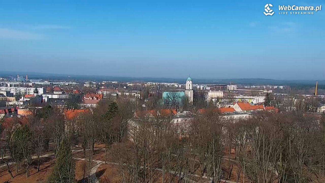 ZIELONA GÓRA - widok na panoramę miasta - 09 marzec 2026, 11:12