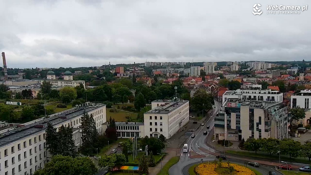 ZIELONA GÓRA - widok na panoramę miasta - 17 maj 2025, 14:44
