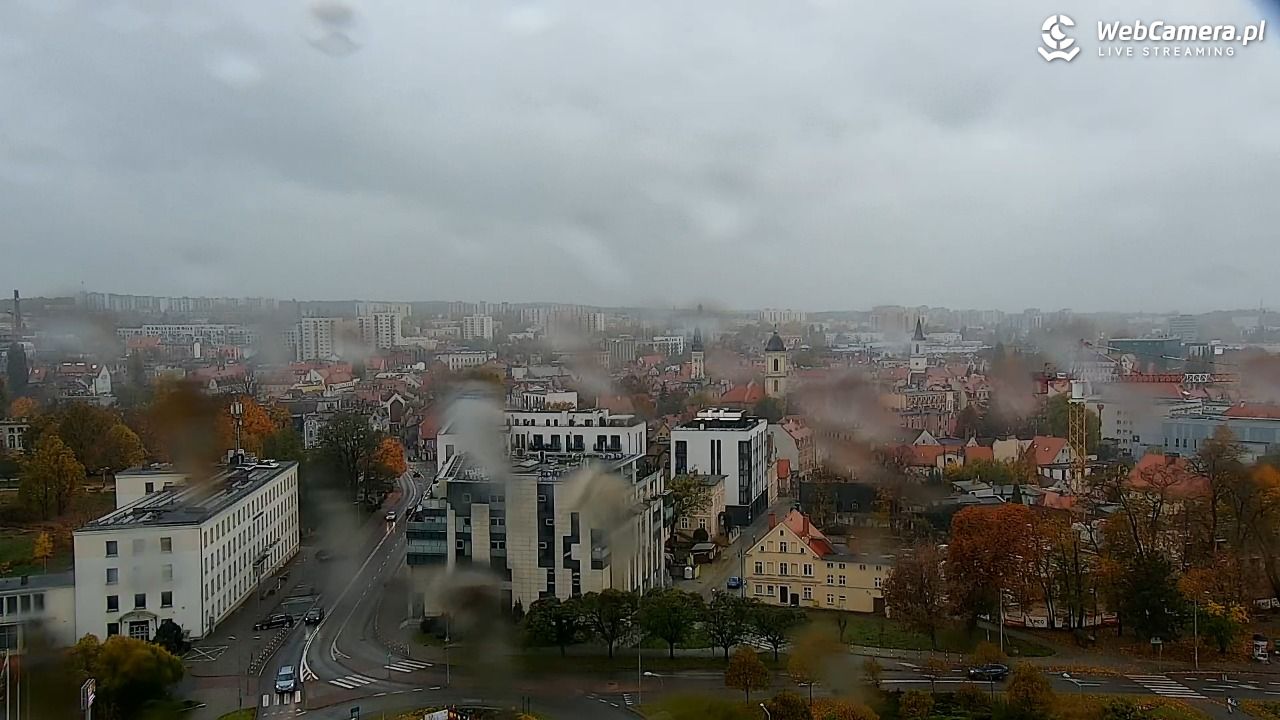 ZIELONA GÓRA - widok na panoramę miasta - 26 październik 2025, 09:18