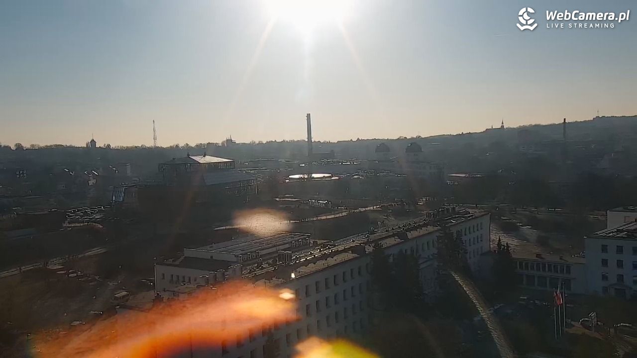 ZIELONA GÓRA - widok na panoramę miasta - 22 styczeń 2026, 13:35