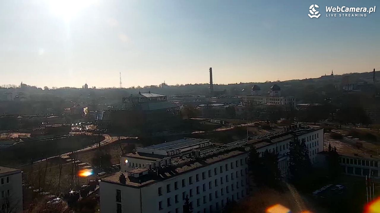 ZIELONA GÓRA - widok na panoramę miasta - 20 styczeń 2026, 12:09