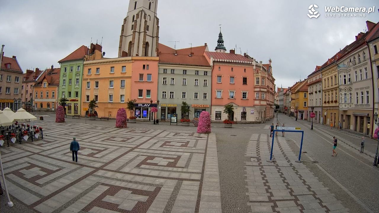 Złotoryja - widok na Rynek - 02 wresień 2025, 16:02