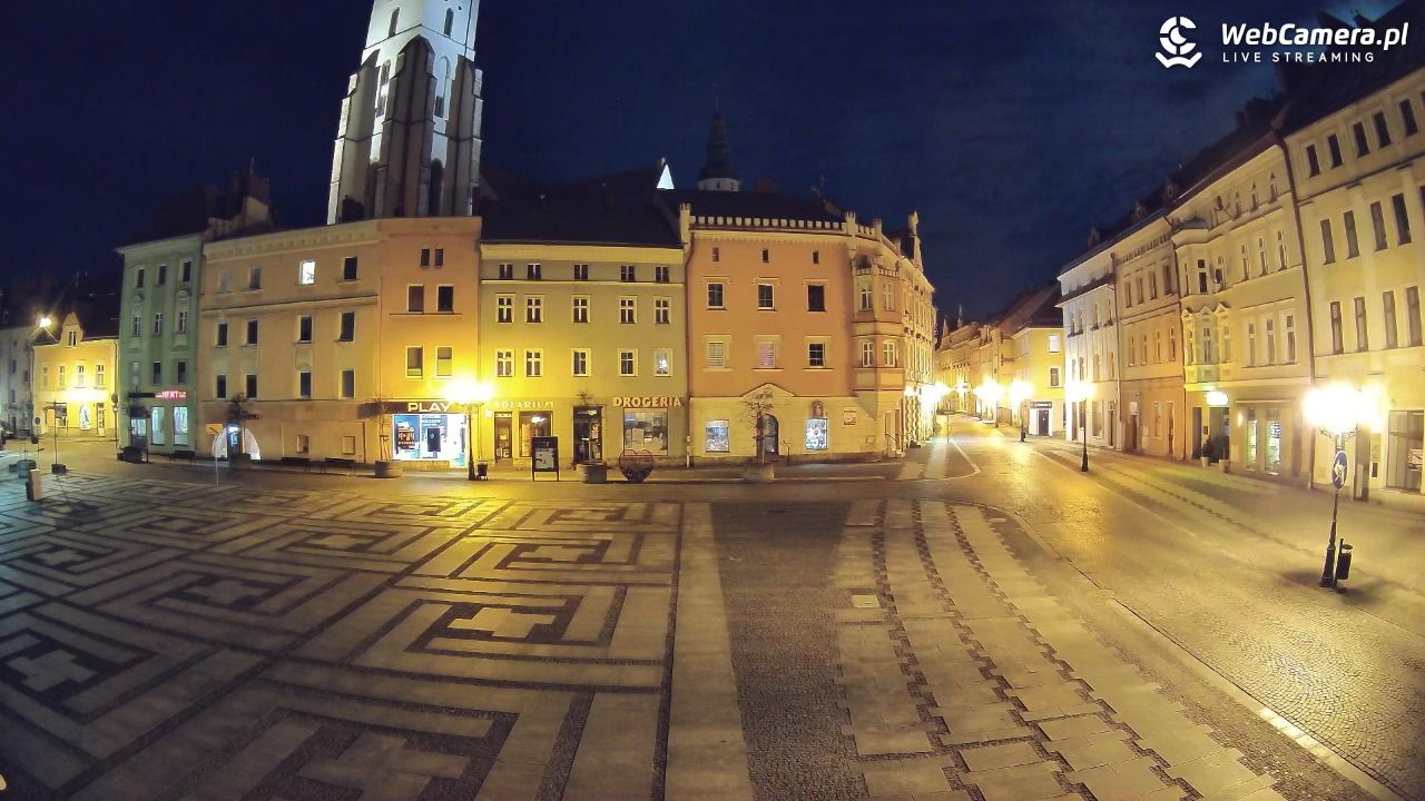 Złotoryja - widok na Rynek - 01 marzec 2026, 03:26