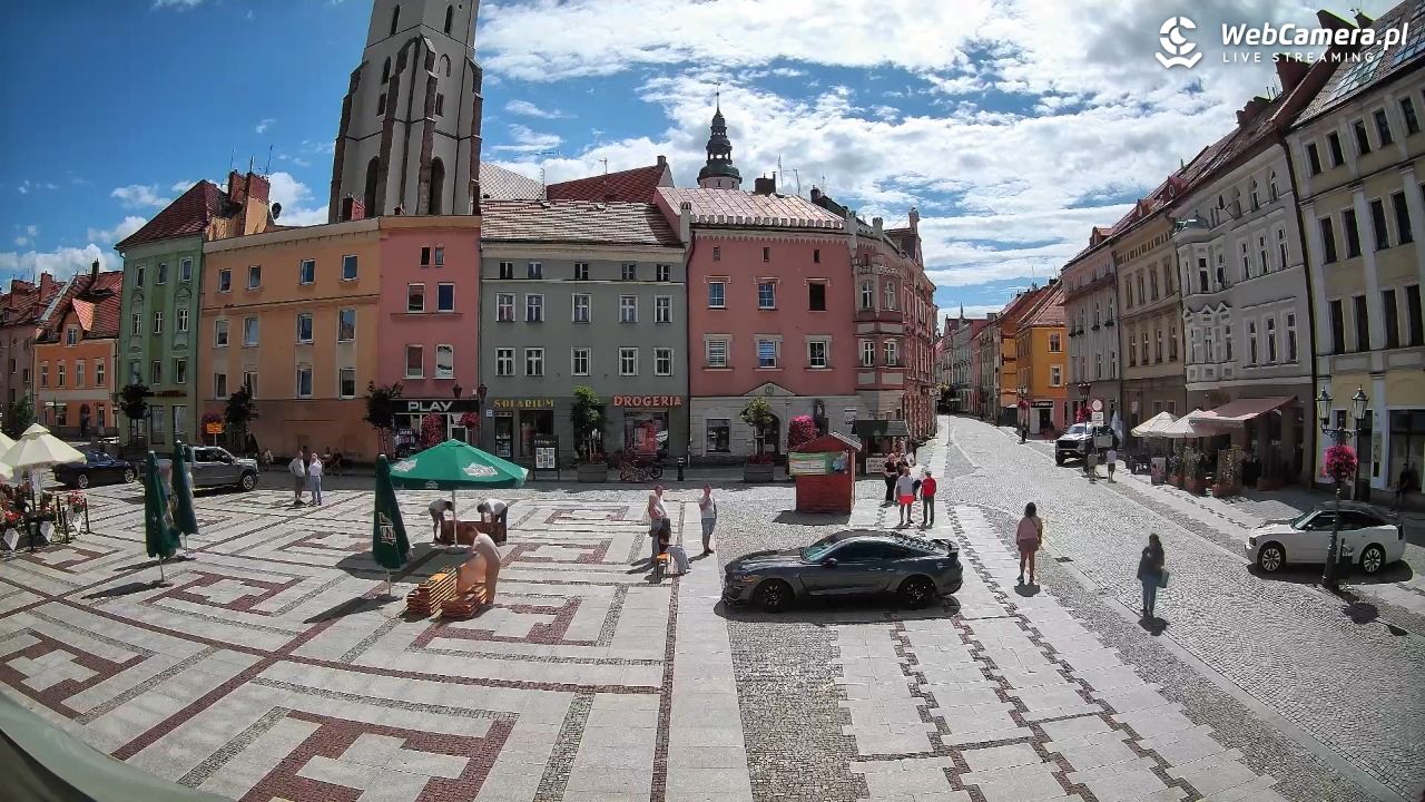 Złotoryja - widok na Rynek - 07 czerwiec 2026, 15:17