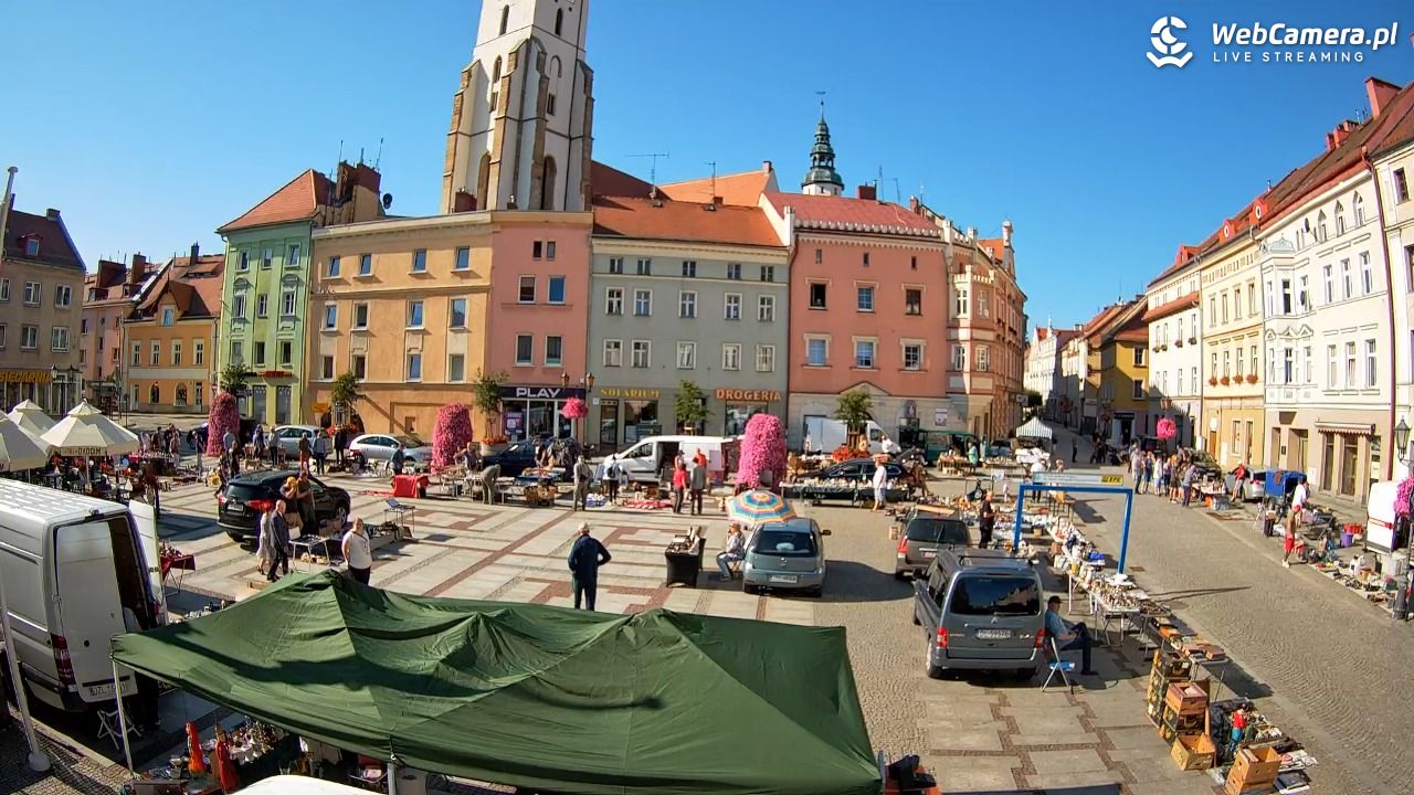 Złotoryja - widok na Rynek - 31 sierpień 2025, 09:40