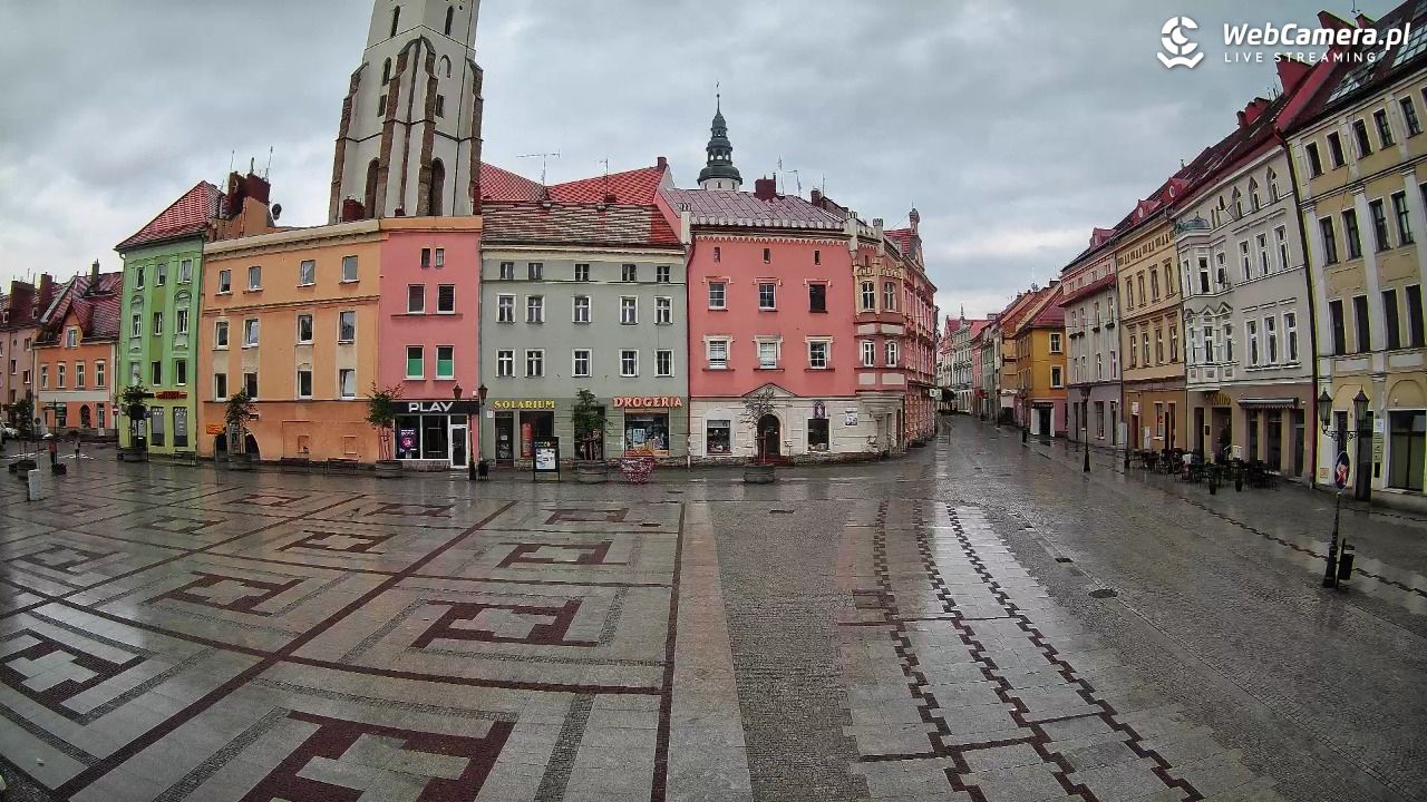 Złotoryja - widok na Rynek - 19 kwiecień 2026, 15:07
