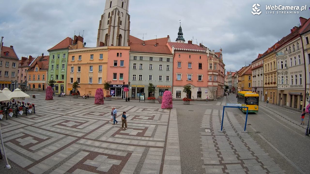 Złotoryja - widok na Rynek - 02 wresień 2025, 10:48