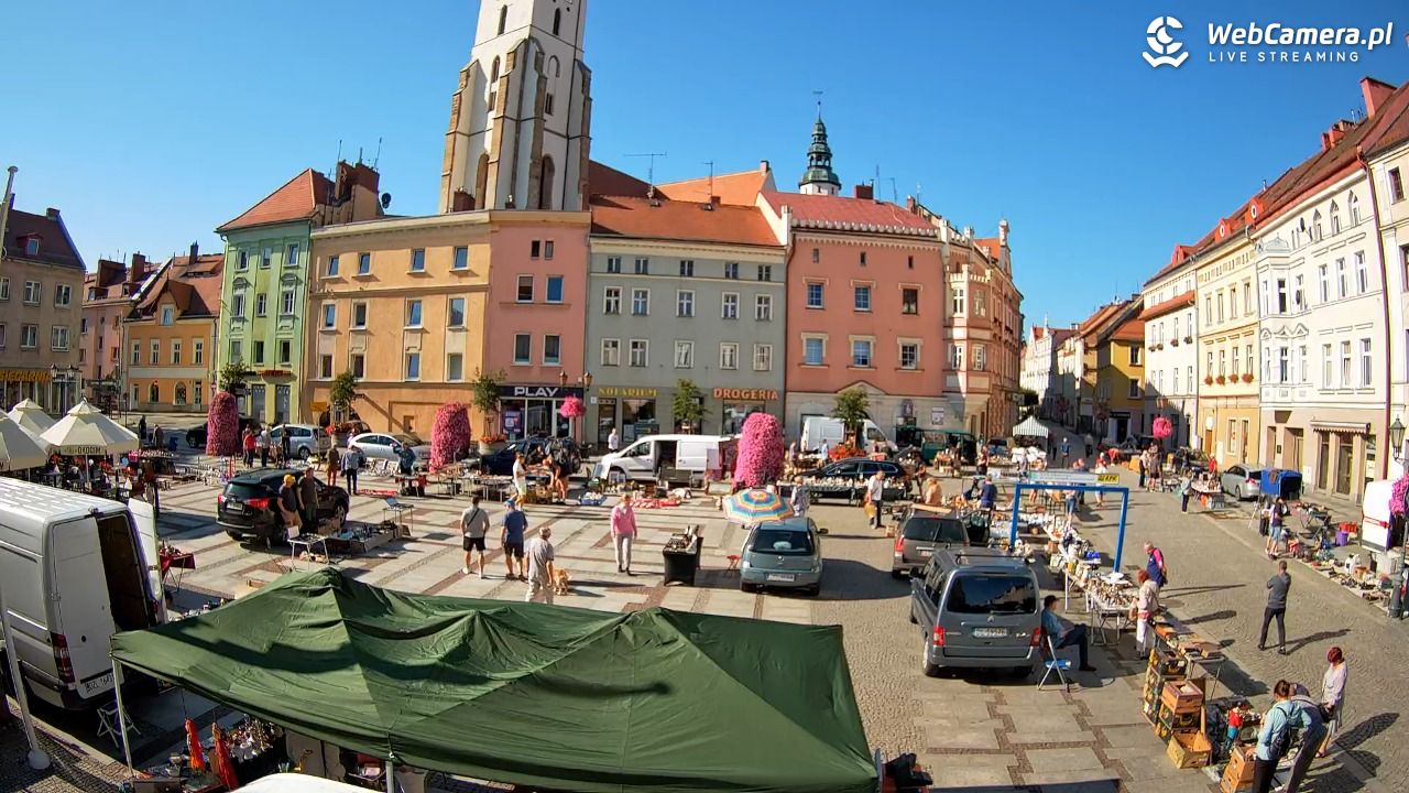 Złotoryja - widok na Rynek - 31 sierpień 2025, 09:36