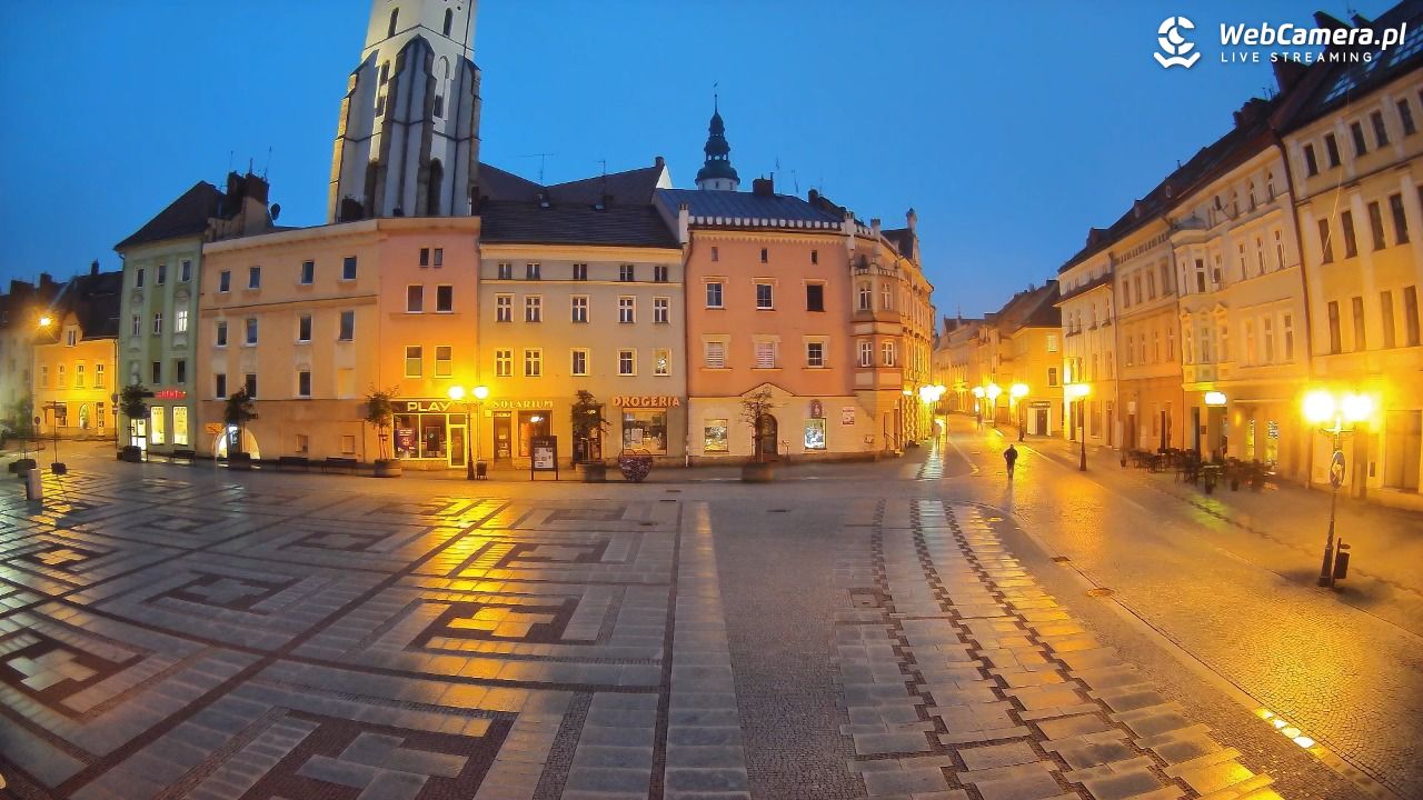 Złotoryja - widok na Rynek - 21 kwiecień 2026, 05:17