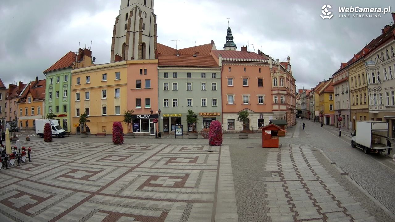 Złotoryja - widok na Rynek - 11 czerwiec 2025, 08:50