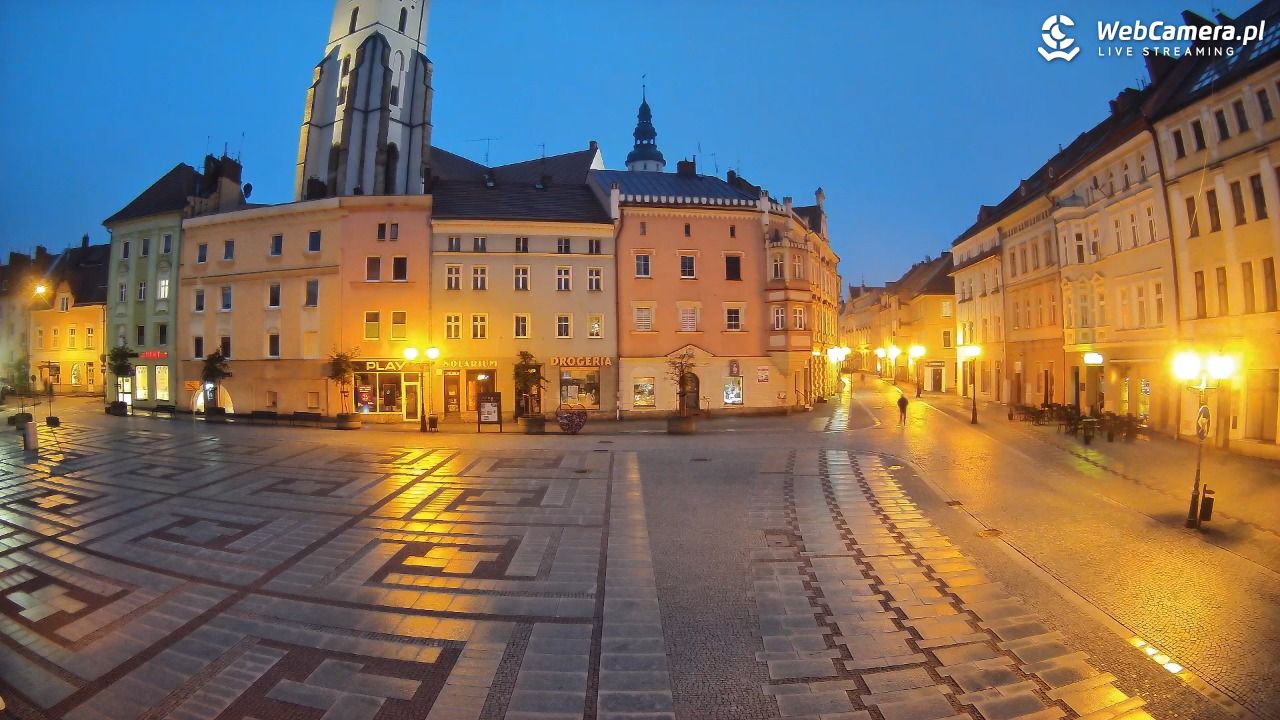 Złotoryja - widok na Rynek - 21 kwiecień 2026, 05:17