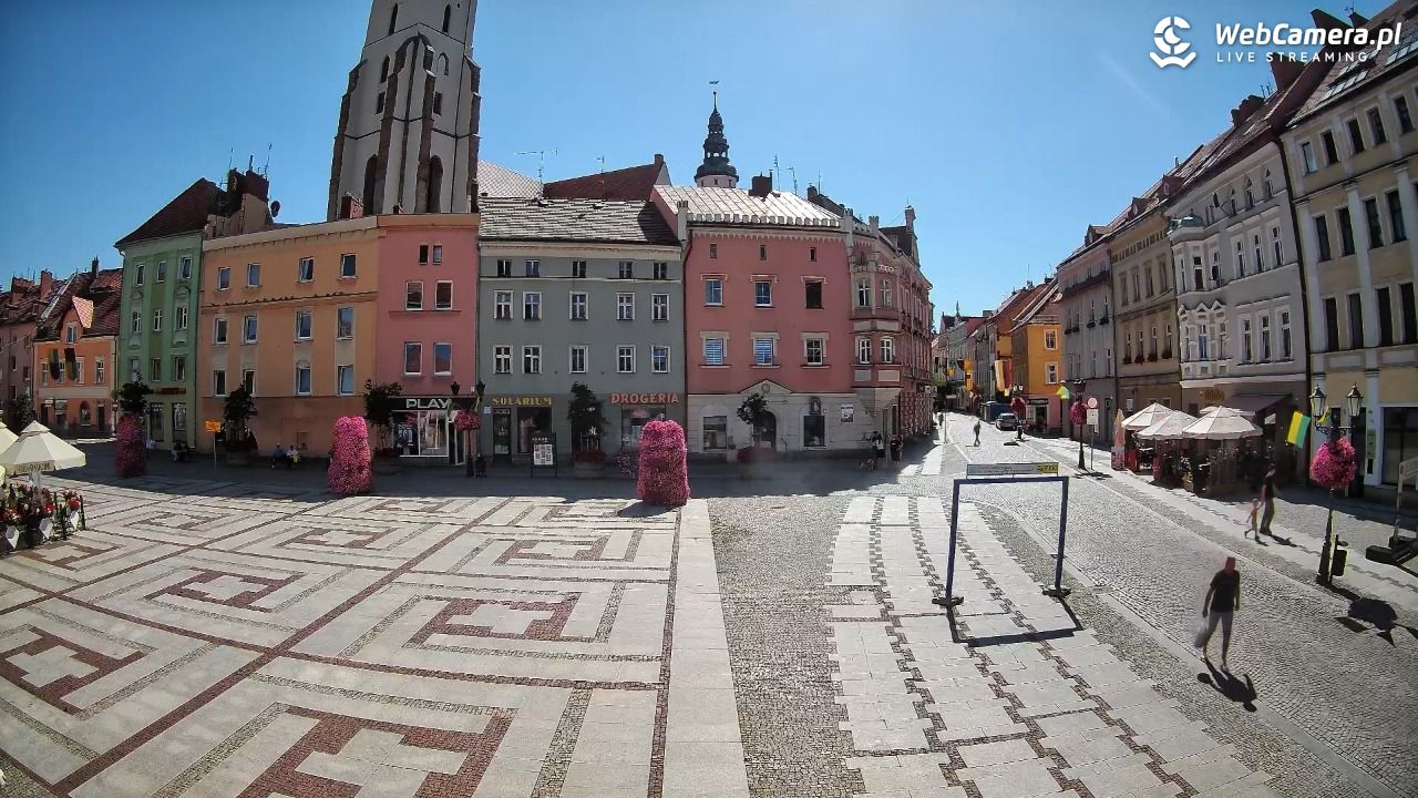 Złotoryja - widok na Rynek - 12 sierpień 2026, 15:23