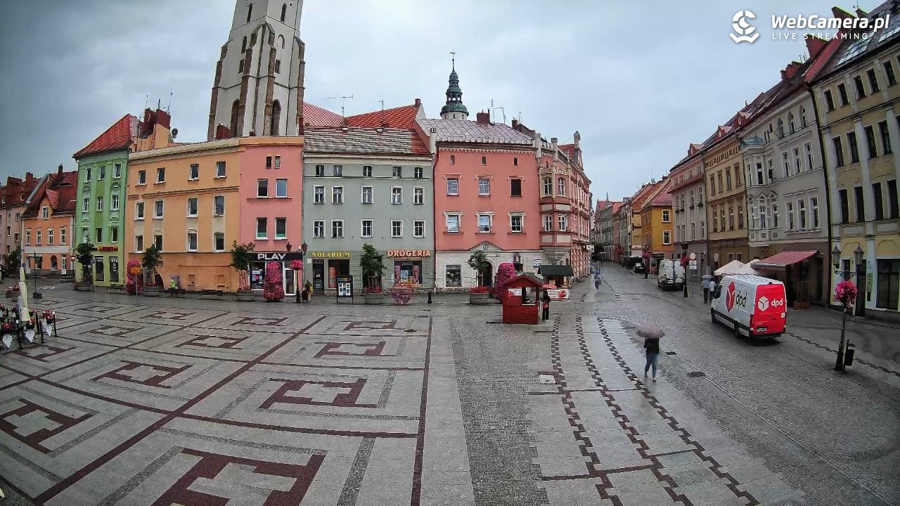 Złotoryja - widok na Rynek - 09 czerwiec 2026, 12:34