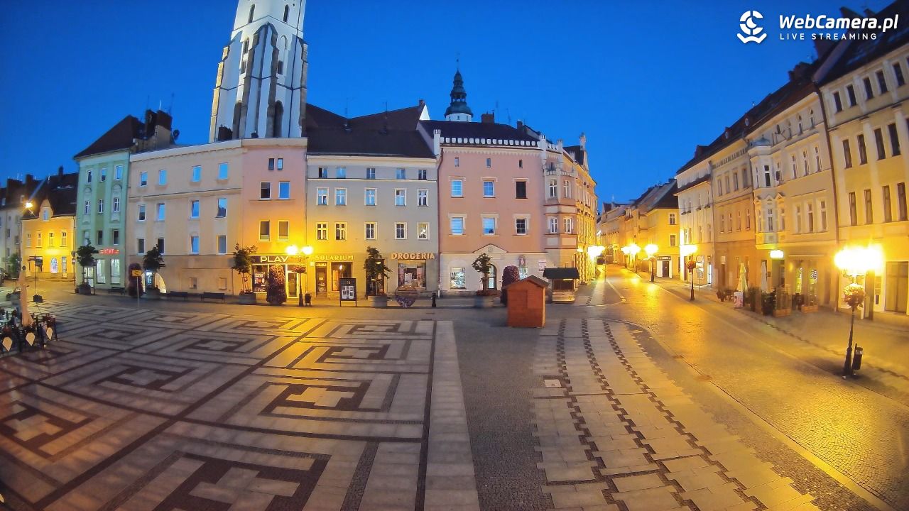Złotoryja - widok na Rynek - 08 czerwiec 2026, 03:46