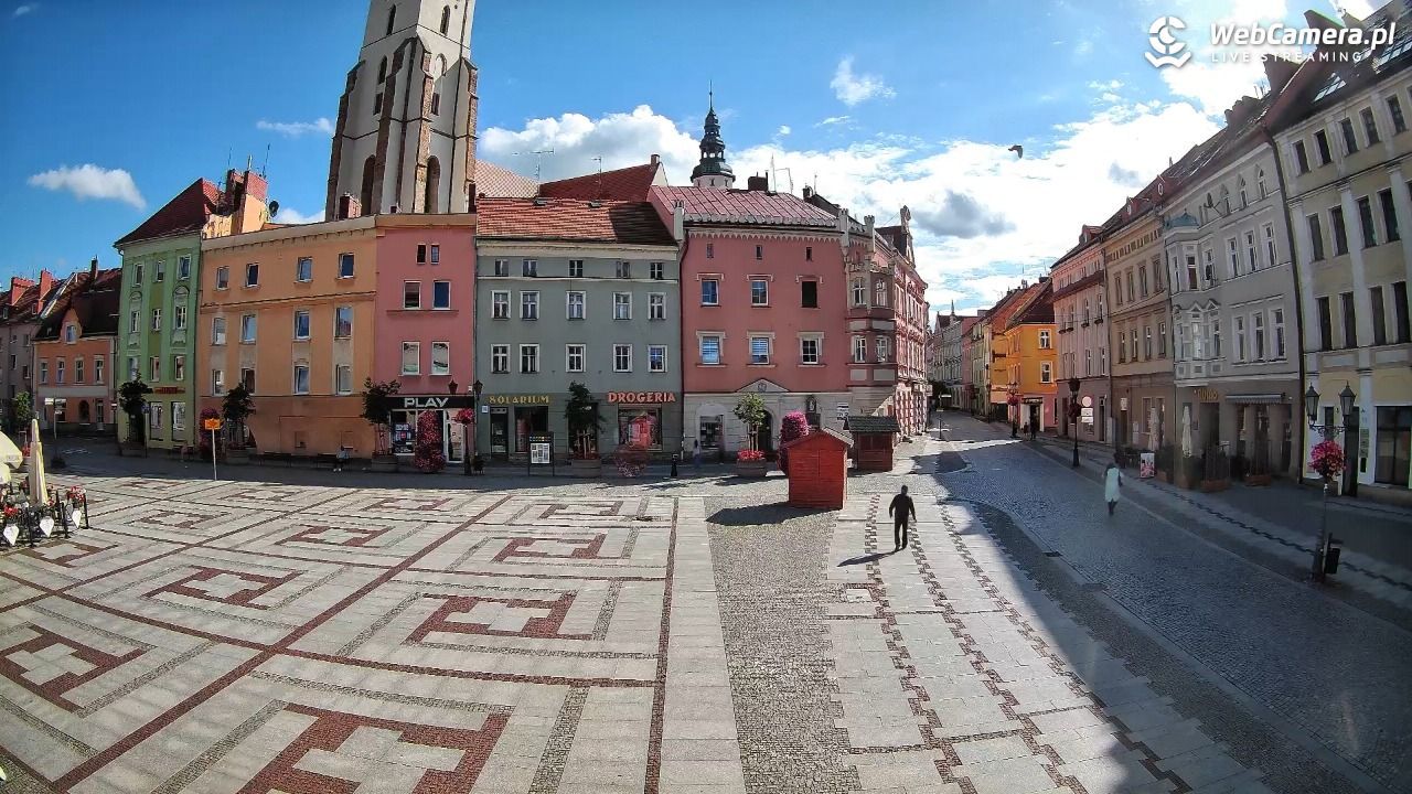 Złotoryja - widok na Rynek - 05 czerwiec 2026, 17:15