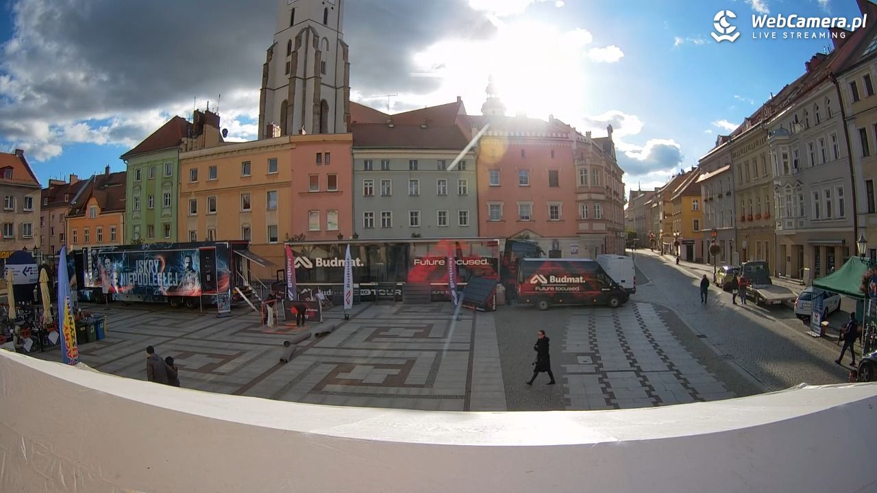 Złotoryja - widok na Rynek - 18 październik 2025, 15:19