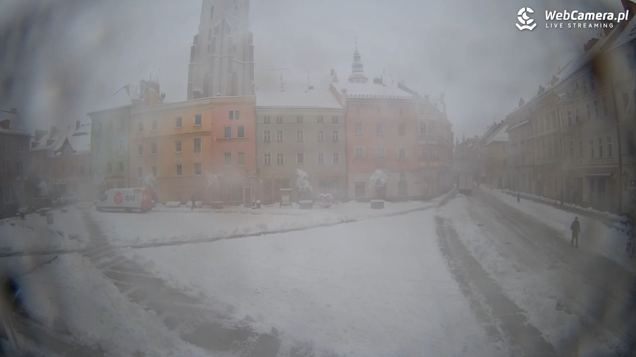 Złotoryja - widok na Rynek - 26 listopad 2025, 11:25