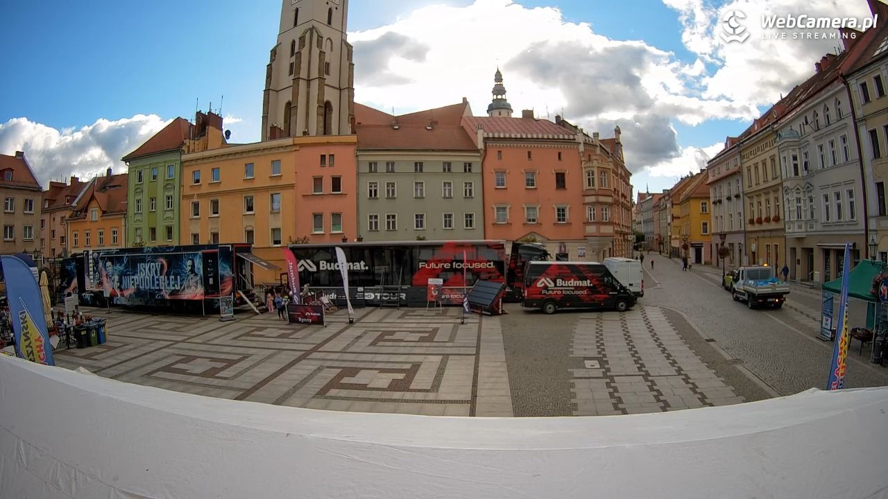 Złotoryja - widok na Rynek - 18 październik 2025, 14:29