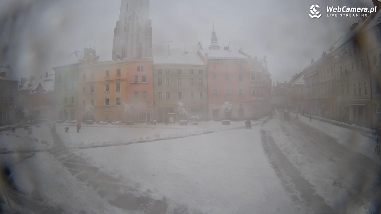Złotoryja - widok na Rynek - 26 listopad 2025, 11:40