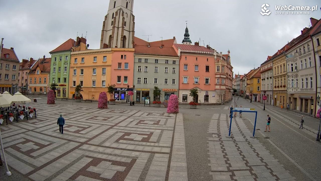 Złotoryja - widok na Rynek - 02 wresień 2025, 16:02