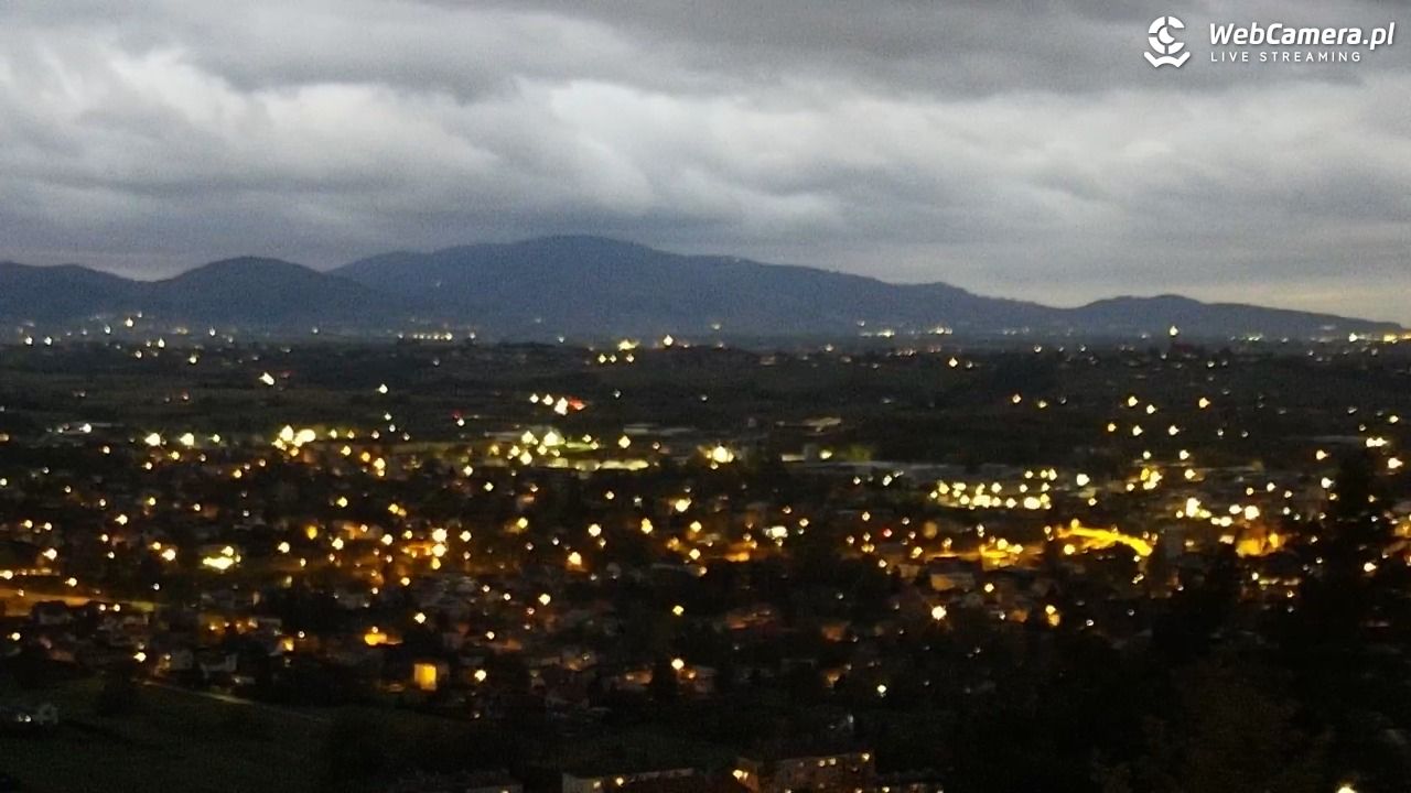 Żywiec - panorama miasta NOWOŚĆ - 18 październik 2025, 18:13