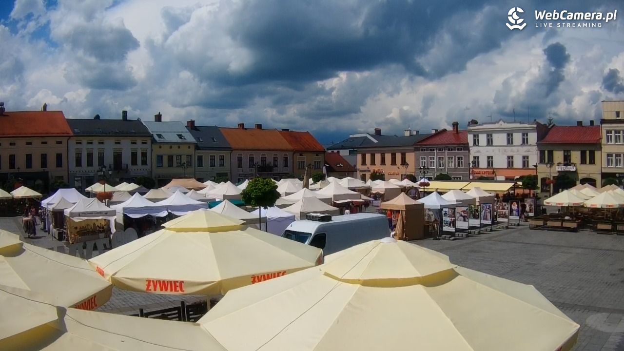 Żywiec - widok na Rynek - 18 lipiec 2026, 13:31