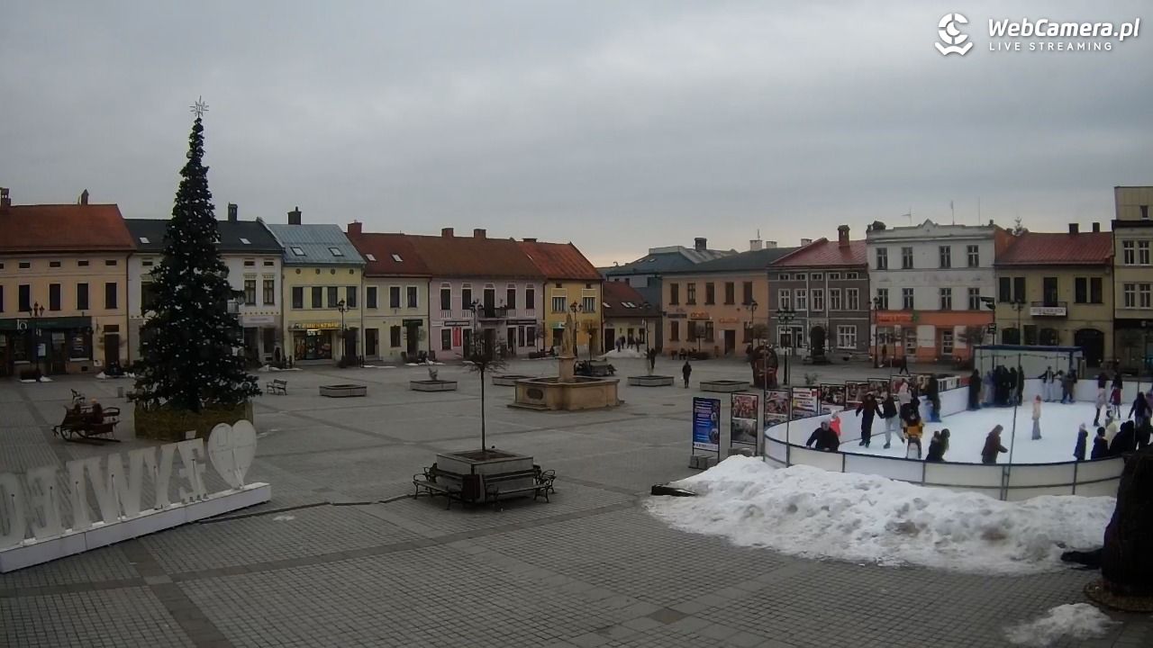 Żywiec - widok na Rynek - 22 styczeń 2026, 14:33