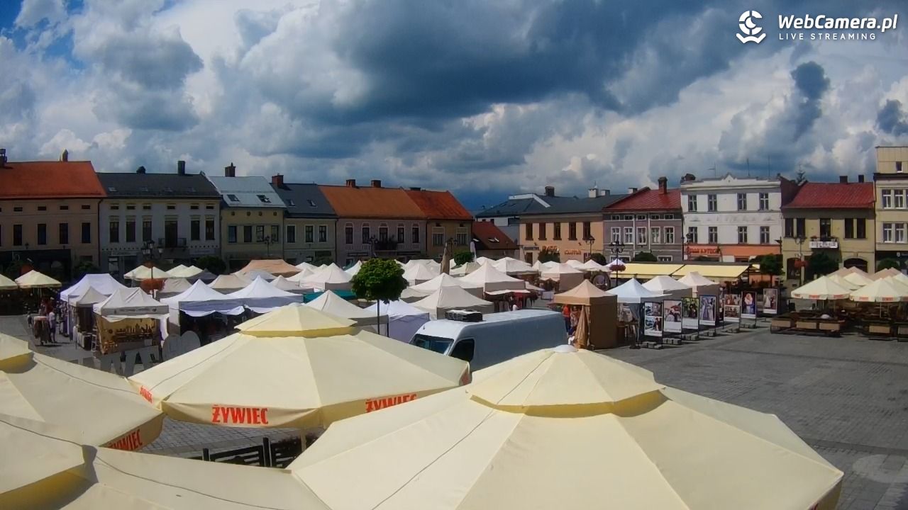 Żywiec - widok na Rynek - 18 lipiec 2026, 13:31
