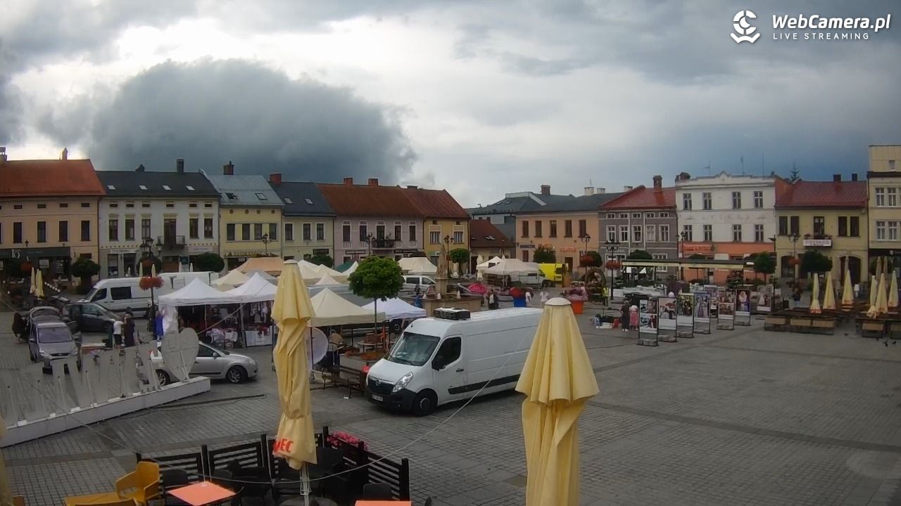 Żywiec - widok na Rynek - 19 lipiec 2026, 16:56