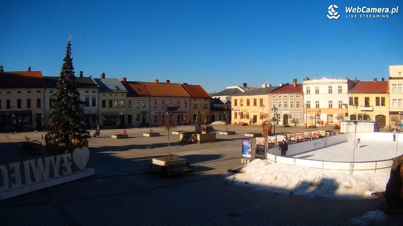 Żywiec - widok na Rynek - 21 styczeń 2026, 11:53
