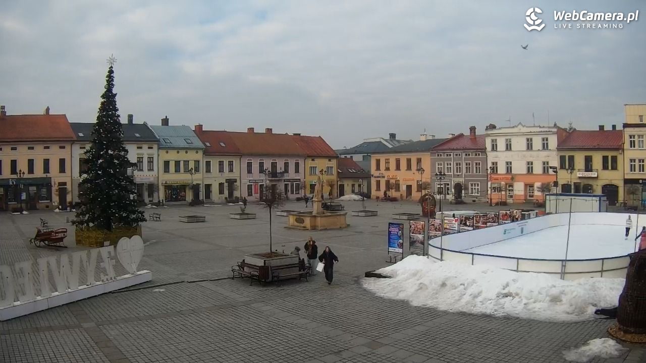 Żywiec - widok na Rynek - 23 styczeń 2026, 12:10
