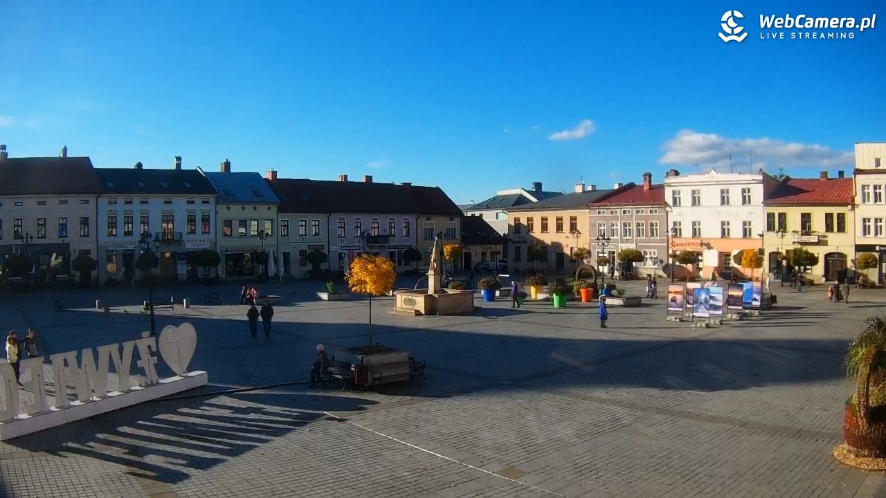 Żywiec - widok na Rynek - 19 październik 2025, 15:29