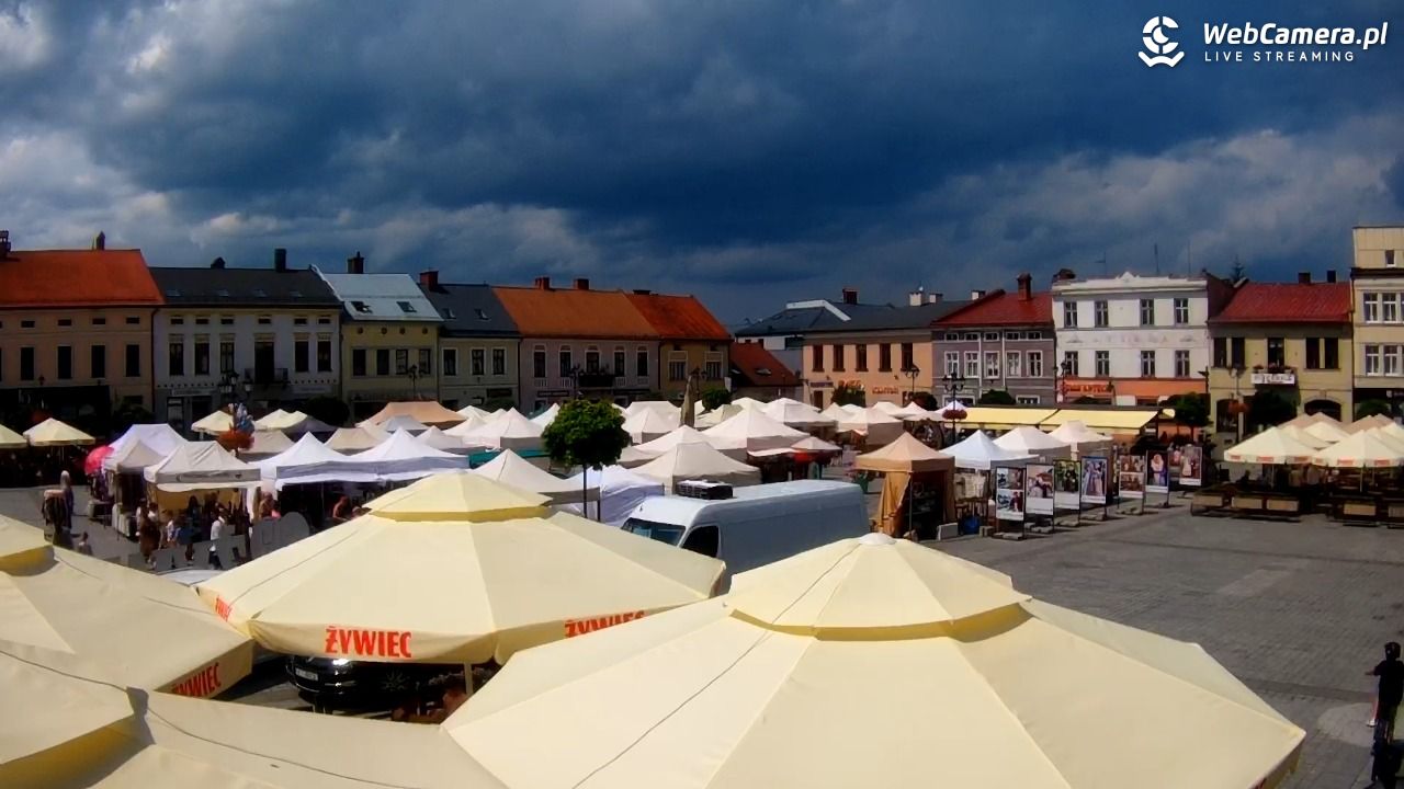 Żywiec - widok na Rynek - 19 lipiec 2026, 13:18