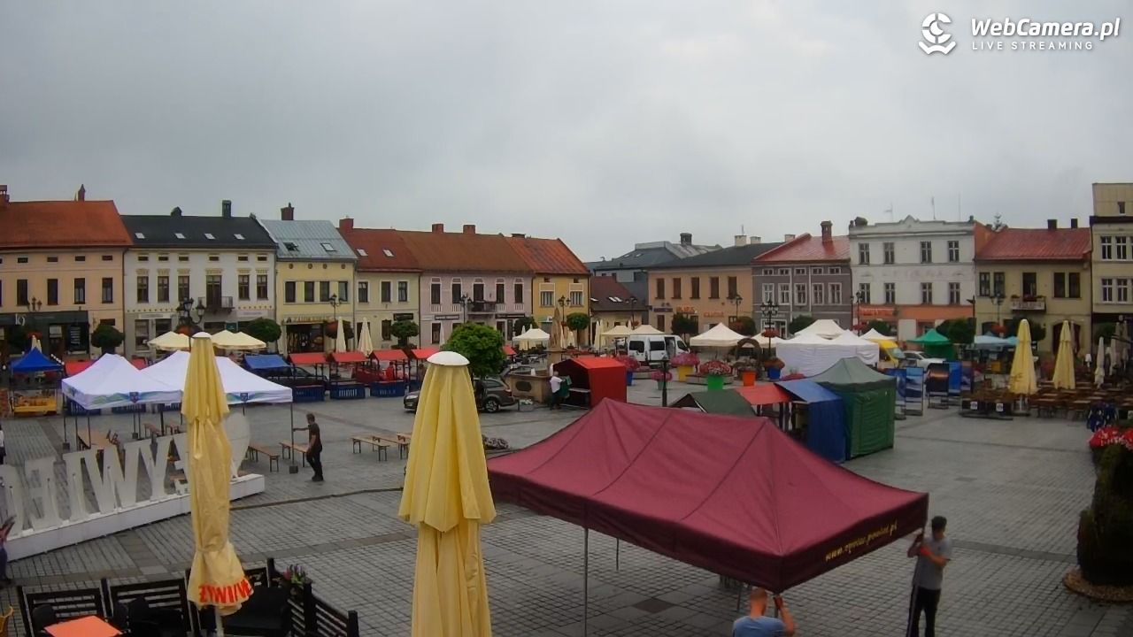 Żywiec - widok na Rynek - 26 lipiec 2025, 07:59