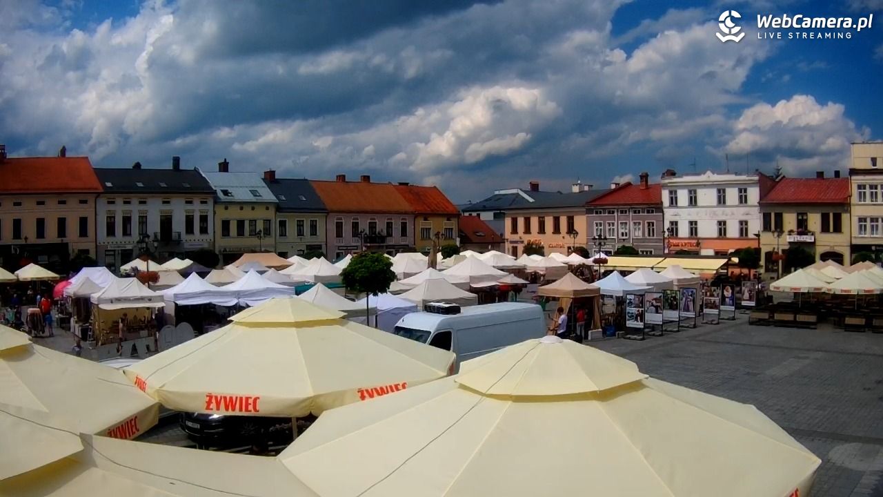 Żywiec - widok na Rynek - 19 lipiec 2026, 12:51