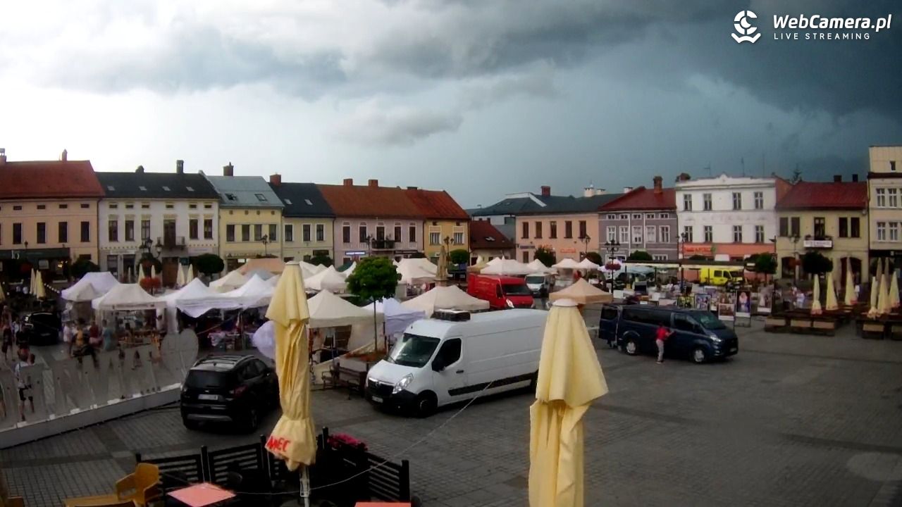 Żywiec - widok na Rynek - 19 lipiec 2026, 16:11