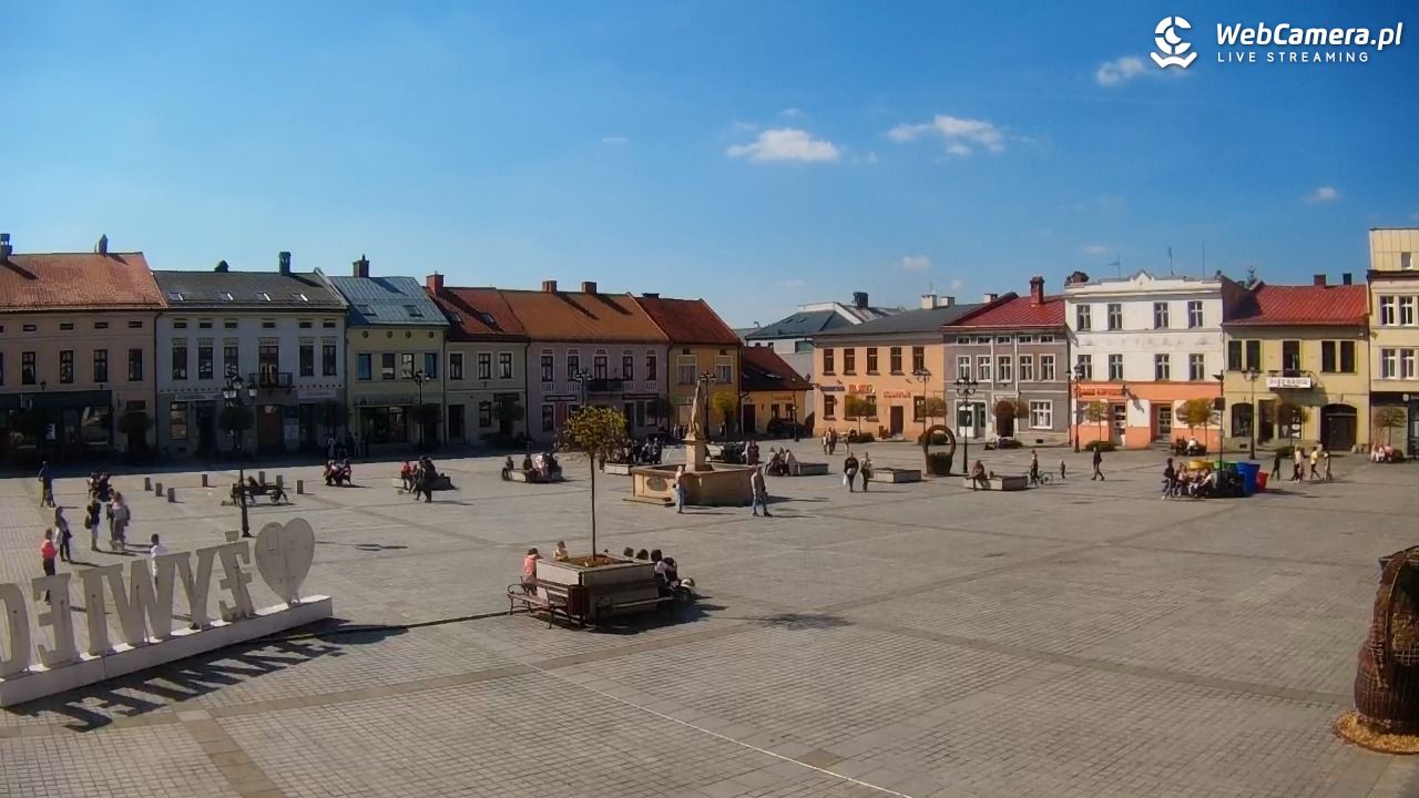Żywiec - widok na Rynek - 18 kwiecień 2026, 15:07